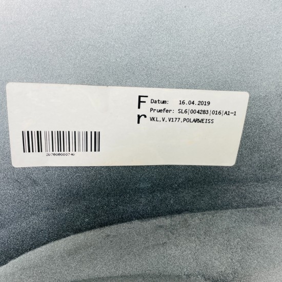 Mercedes A Class Front Bumper W177 Se Genuine White A1778853600 / 2018 - 2022 Mercedes A Class Front Bumper W177 Se Genuine White A1778853600 / 2018 - 2022