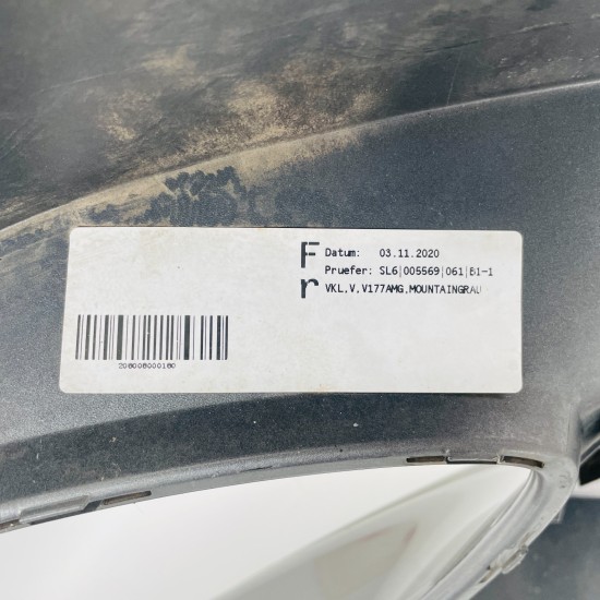 Mercedes A Class Front Bumper W177 Amg Genuine Grey A1778856100 / 2018 - 2022 Mercedes A Class Front Bumper W177 Amg Genuine Grey A1778856100 / 2018 - 2022