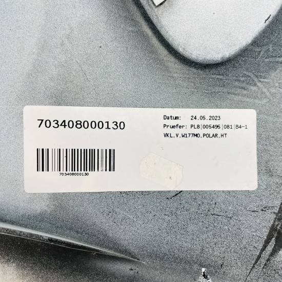 Mercedes A Class Front Bumper W177 Se Genuine Polar White 2018 - 2024 [ap22]