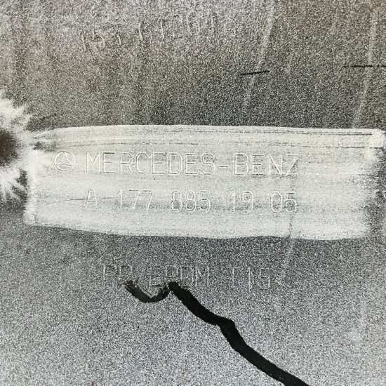 Mercedes A Class Front Bumper W177 Se Genuine Polar White 2018 - 2024 [ap22]