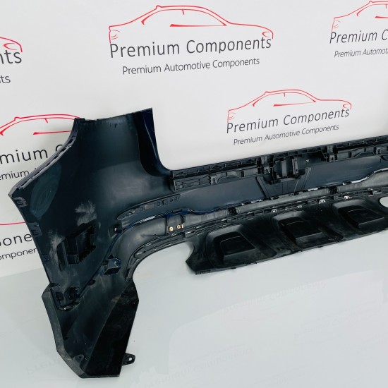Mercedes Glc Rear Bumper Skin Genuine X253 Amg No Damage 2015 – 2019 [s119]