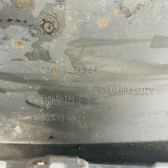 Mercedes C Class Front Bumper Genuine Grey W205 Se 2014 - 2018 [an18]