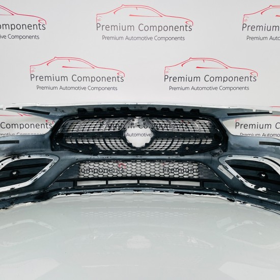 Mercedes Cla Front Bumper Genuine White A118 Amg Shooting Brake 2018 – 2023 Ah92 Mercedes Cla Front Bumper Genuine White A118 Amg Shooting Brake 2018 – 2023 Ah92