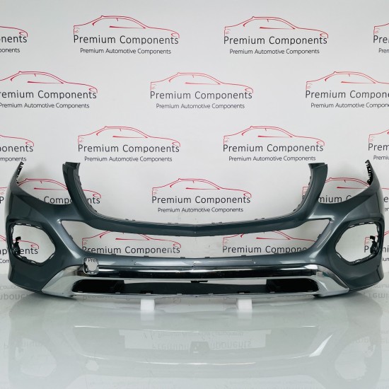 Mercedes Gle Front Bumper Genuine Grey A166 With Trim 2015 - 2019 [an34]