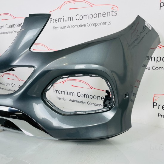 Mercedes Gle Front Bumper Genuine Grey A166 With Trim 2015 - 2019 [an34]