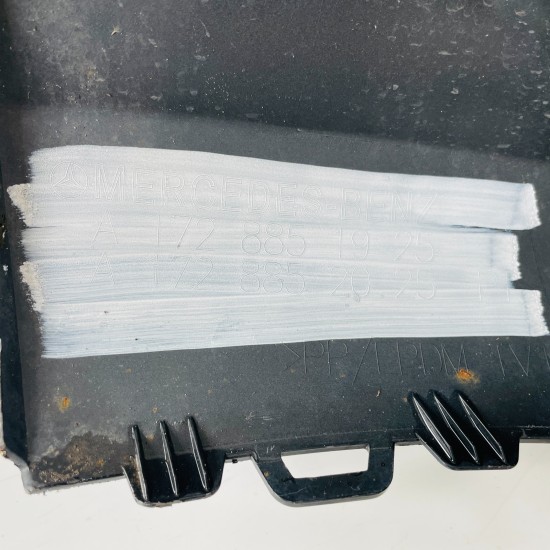 Mercedes Slc Front Bumper Genuine Black R172 Sport With Grill 2016 - 2019 [an22]