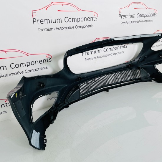 Mercedes Slc Front Bumper Genuine Black R172 Sport With Grill 2016 - 2019 [an22]