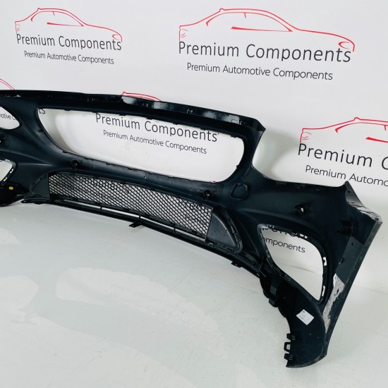 Mercedes Slc Front Bumper Genuine Black R172 Sport With Grill 2016 - 2019 [an22]