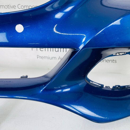 Mercedes C Class Front Bumper Genuine Blue W205 Se 2014 - 2018 [an37]