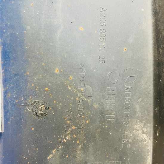 Mercedes C Class Front Bumper Genuine Blue W205 Se 2014 - 2018 [an37]