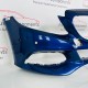 Mercedes C Class Front Bumper Genuine Blue W205 Se 2014 - 2018 [an37]