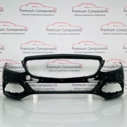 Mercedes C Class Front Bumper W205 Se Genuine Black 2014 - 2018 [ap115]