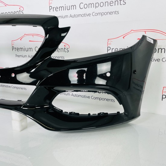 Mercedes C Class Front Bumper W205 Se Genuine Black 2014 - 2018 [ap115]