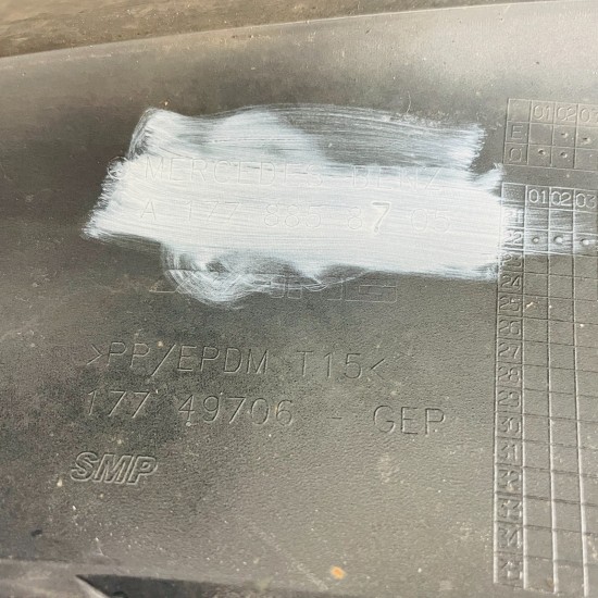 Mercedes A Class Front Bumper W177 Amg Genuine Grey A1778856100 / 2022 - 2026