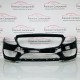 Mercedes C Class Front Bumper W205 Amg Line Genuine Black 2014 - 2018 [as35]
