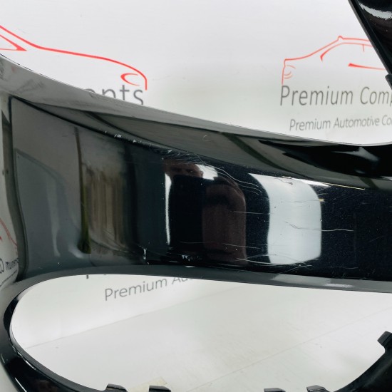 Mercedes C Class Front Bumper W205 Amg Line Genuine Black 2014 - 2018 [as35]