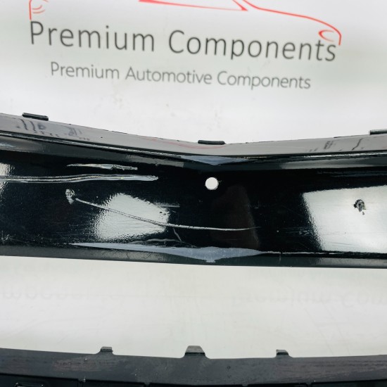 Mercedes C Class Front Bumper W205 Amg Line Genuine Black 2014 - 2018 [as35]