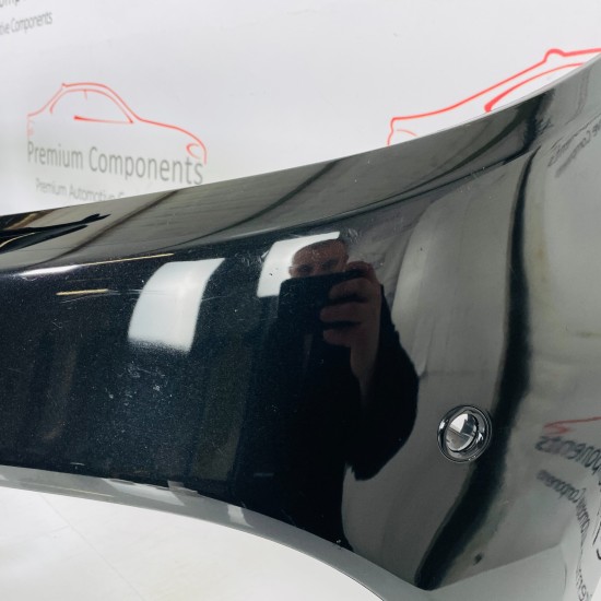 Mercedes C Class Front Bumper W205 Amg Line Genuine Black 2014 - 2018 [as35]