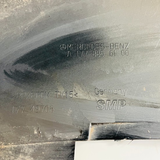 Mercedes A Class Front Bumper W177 Amg Genuine Black A1778856100 / 2018 - 2022