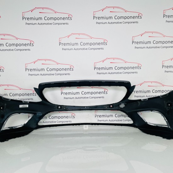 Mercedes C Class Front Bumper W205 Sport Face Lift Genuine Grey 2019 - 2022
