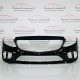 Mercedes C Class Front Bumper W205 Amg Genuine Black A2058856002 | 2019 - 2022