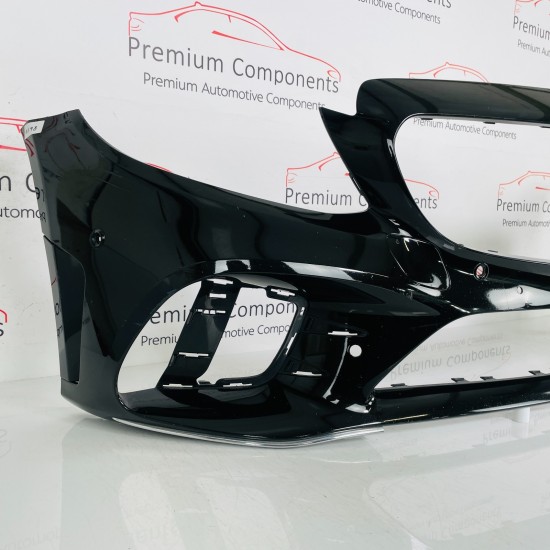 Mercedes C Class Front Bumper W205 Amg Genuine Black A2058856002 | 2019 - 2022