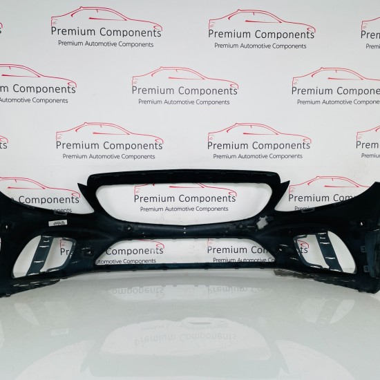 Mercedes C Class Front Bumper W205 Amg Genuine Black A2058856002 | 2019 - 2022