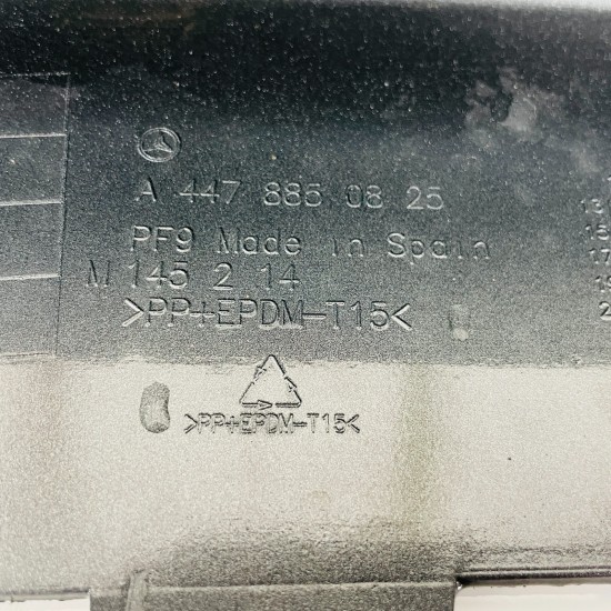 Mercedes E Vito Front Bumper W447 Genuine Grey A4478850825 / 2019 - 2024 [ar20]