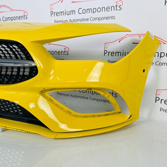 Mercedes Cla Front Bumper Genuine Yellow W118 Amg Shooting Brake 2018 –2023 Ah47