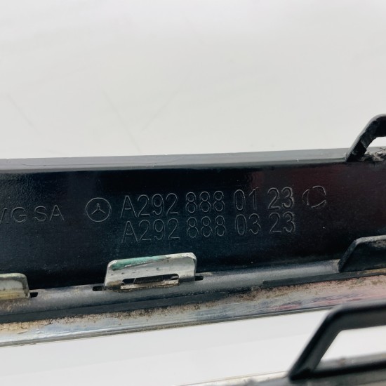 Mercedes Gle Amg Grill Trim W292 For Front Bumper Grill 2015 - 2018 [x197]