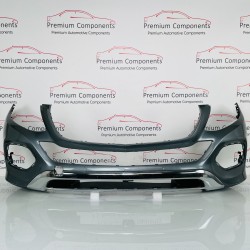 Mercedes Gle Front Bumper Genuine Grey A166 With Trim 2015 - 2019 [an34]