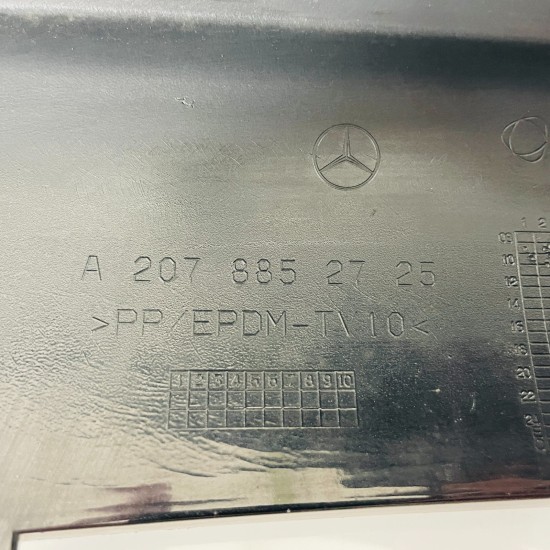 Mercedes E Class Front Bumper Amg A207 Coupe Genuine Black 2009 - 2012 [an130]