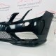 Mercedes E Class Front Bumper Amg A207 Coupe Genuine Black 2009 - 2012 [an130]