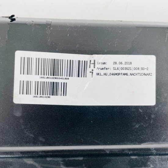 Mercedes B Class Diffuser Rear Bumper Genuine Black W246 Trim 2015 - 2019 [za9]