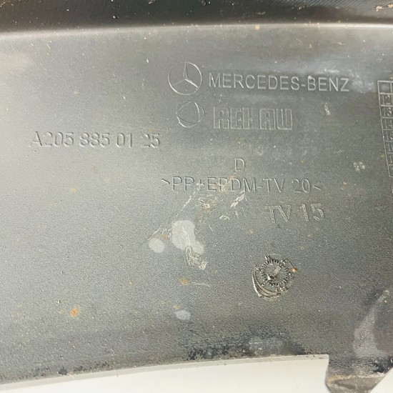 Mercedes C Class Front Bumper W205 Se Genuine Black A2058850125 2014-2018 [au32]