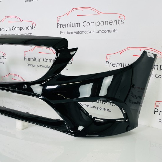 Mercedes C Class Front Bumper W205 Sport Facelift Genuine Black 2019-2022 [au126