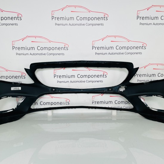 Mercedes C Class Front Bumper W205 Sport Facelift Genuine Black 2019-2022 [au126