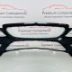 Mercedes C Class Front Bumper W205 Sport Facelift Genuine Black 2019-2022 [au126