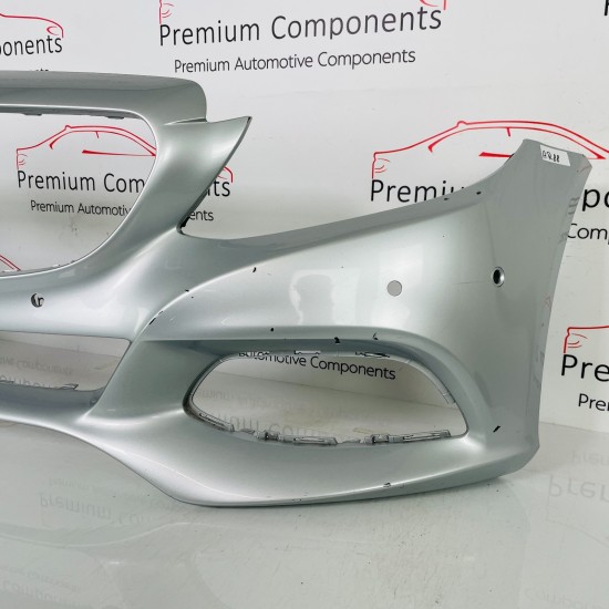 Mercedes C Class Front Bumper W205 Se Genuine Silver A2058850125 | 2014 - 2018