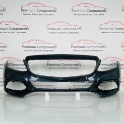 Mercedes C Class Front Bumper Genuine Grey W205 Se 2014 - 2018 [an18]