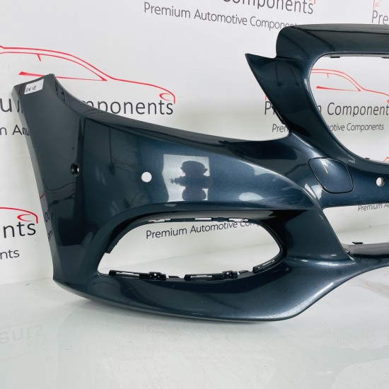 Mercedes C Class Front Bumper Genuine Grey W205 Se 2014 - 2018 [an18]