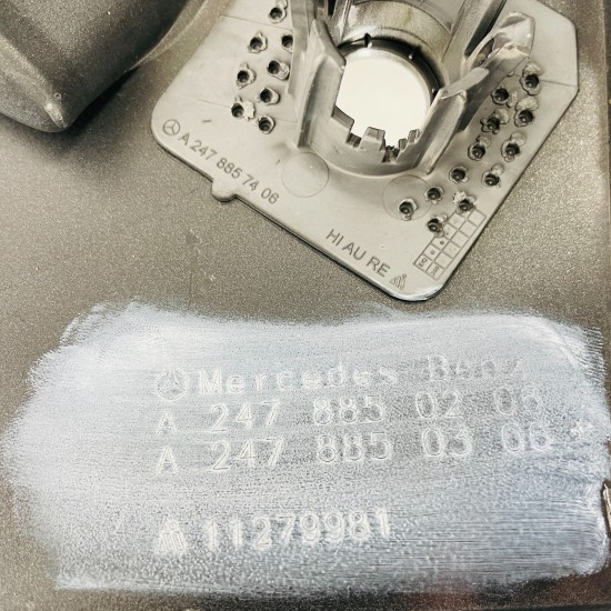 Mercedes Gla Rear Bumper Amg Line H247 Genuine Grey A2478801805 2019-2023 [aw33]