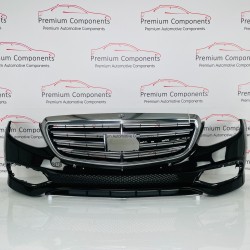 Mercedes E Class Front Bumper W213 Se Estate Genuine Black 2016 - 2020 [ap45]