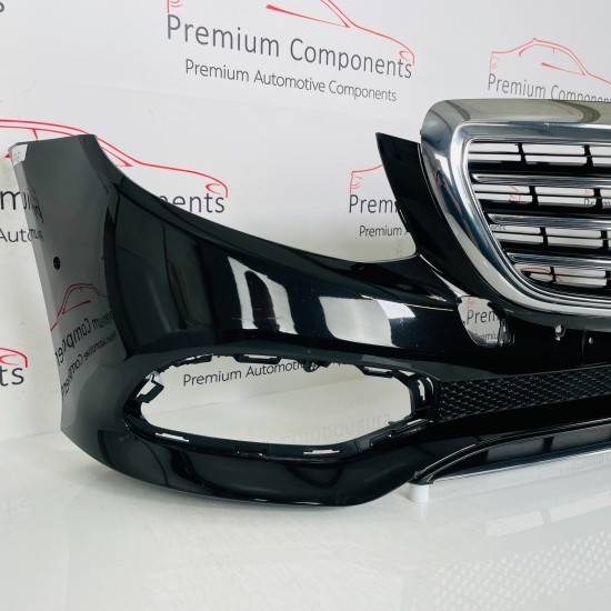 Mercedes E Class Front Bumper W213 Se Estate Genuine Black 2016 - 2020 [ap45]