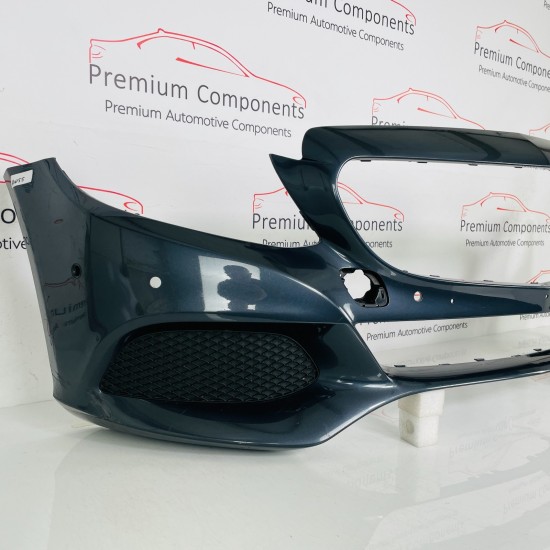 Mercedes C Class Front Bumper W205 Se Genuine Grey A2058850125 2014-2018 [aw55]