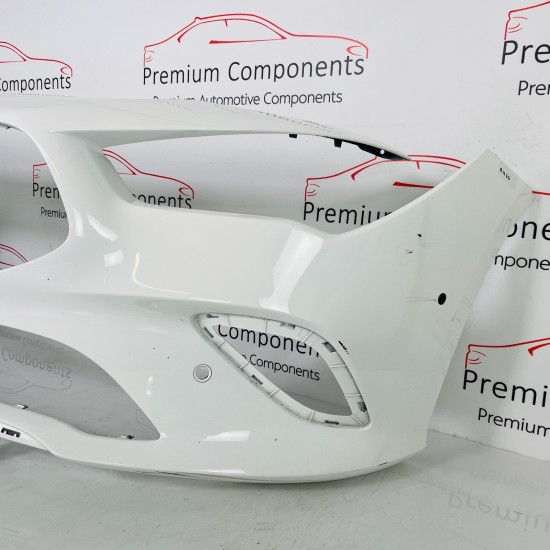 Mercedes Cla Front Bumper A118 Se Shooting Brake Genuine White 2019-2023 [au66]