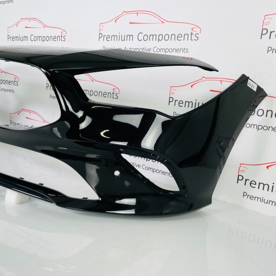 Mercedes Cla Front Bumper Genuine Black A118 Amg Shooting Brake 2019-2023 [aw87]