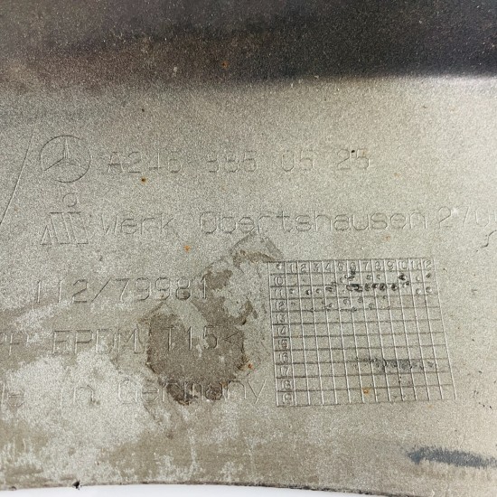 Mercedes B Class Front Bumper W246 Genuine Silver A2468850525 | 2012-2015 [Ba19]