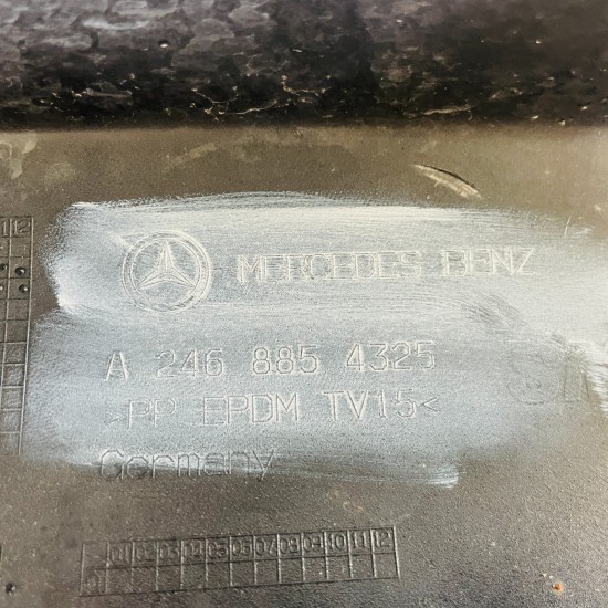 Mercedes B-class Front Bumper W246 Sport Black A2468854325 Genuine | 2015 - 2018