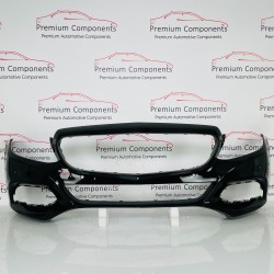 Mercedes C Class Front Bumper W205 Se Genuine Black A2058850125 2014-2018 [au32]